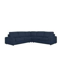 ราคา โซฟาผ้าเข้ามุม รุ่นดามัสโก้ - สีอินดิโก้ บลู INDEX FURNITURE (110038783)