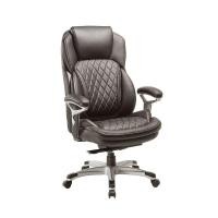 ราคา เก้าอี้สำนักงานพนักพิงสูง หนังบอนด์ รุ่นโทน - สีดำ LOGICA (200088530)