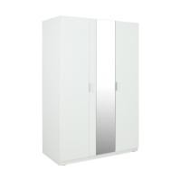 ราคา ตู้เสื้อผ้า 3 บานประตู รุ่นวิวิด - สีขาว WINNER FURNITURE (120024108)