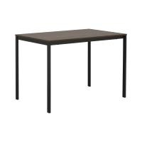 ราคา Furinbox โต๊ะอาหาร รุ่นดาร์เรน ขนาด 110 ซม. - สีวอลนัท/ดำ