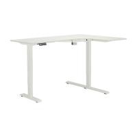 ราคา โต๊ะปรับไฟฟ้า L-shape รุ่นสแตนเลย์ แอล - สีขาว LOGICA (200088916)