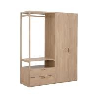 ราคา ตู้เสื้อผ้า รุ่นเรียวกัง ขนาด 160 ซม. - สีโอ๊ตมิลค์ WINNER FURNITURE (120026891)