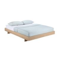 ราคา Homehuk เตียงนอน รุ่นโกเบ ขนาด 6 ฟุต - สีบาวาเรี่ยน โอ๊ค