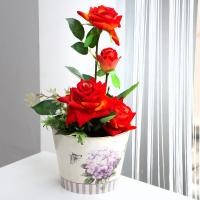 ราคา U-RO DECOR กระถางดอกไม้ รุ่น VIOLET ไซส์ L กระถาง ตกแต่งบ้าน กระถางมินิมอล กระถางต้นไม้ กระถางแต่งบ้าน กระถางราคาถูก (104262871)
