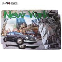 ราคา U-RO DECOR พรมดักฝุ่น พรมเช็ดเท้า พรมอเนกประสงค์ พรม พรมปูพื้นรถยนต์ NEW YORK CAR 44x73.5 cm. 2 ชิ้น/ชุด (508296705)
