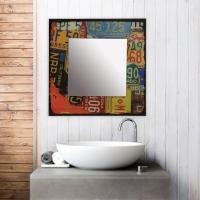 ราคา U-RO DECOR กะจกติดผนัง รุ่น US.PLATE-A ขนาด 50X50 ซม. กระจกแต่งหน้า กระจกแต่งตัว กระจกเงา กระจกแขวนผนัง กระจกโมเดิร์นเฟรม สามารถติดผนัง แขวนผนังได้ (104261871)