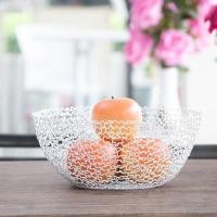 ราคา U-RO DECOR ตะกร้าผลไม้ รุ่น FRUITY-C - สีเงิน ตะกร้าวางของ ตะกร้าใส่ของ ตะกร้าใส่อาหาร ตะกร้า ตกแต่งบ้าน ทนต่อความชื้น (104294510)