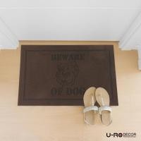 ราคา U-RO DECOR พรมอเนกประสงค์ รุ่น BEWARE OF DOG (สีน้ำตาล) ขนาด 45x75 cm. พรมดักฝุ่น ผิวสัมผัสทำด้วยโพลีเอสเตอร์ 100% พรมเช็ดเท้า ส่วนพื้นเป็นยาง พรม พรมปูพื้น พรมปูพื้นรถยนต์ (104259128)