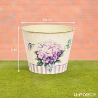 ราคา U-RO DECOR กระถางดอกไม้ รุ่น VIOLET ไซส์ S กระถาง ตกแต่งบ้าน กระถางมินิมอล กระถางต้นไม้ กระถางแต่งบ้าน กระถางราคาถูก (104262881)