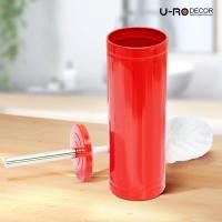 ราคา U-RO DECOR ทีใส่แปรงขัดห้องน้ำ รุ่น CARNATION (คาร์เนชั่น) สีแดง แปรงขัดห้องน้ำ แปรงห้องน้ำ แปรง ที่ใส่แปรง ขวดแปรง DIA 8.8 x สูง 26.5 ซม (209561068)