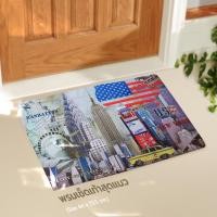 ราคา U-RO DECOR พรมอเนกประสงค์ รุ่น แมนฮัตตัน MANHATTAN ขนาด 44x73.5 cm. หน้าสัมผัสทำด้วยโพลีเอสเตอร์ 100% พรมปูพื้นรถยนต์ พรมดักฝุ่น พรมเช็ดเท้า พรม (104296909)