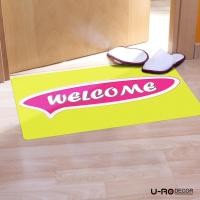 ราคา U-RO DECOR พรมอเนกประสงค์ รุ่น WELCOME TALK ขนาด 44x73.5 cm. หน้าสัมผัสทำด้วยโพลีเอสเตอร์ 100% พรมดักฝุ่น พรมเช็ดเท้า พรม พรมปูพื้นรถยนต์ (104261719)