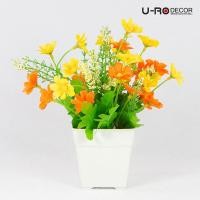 ราคา U-RO DECOR รุ่น Flower Vase Mixed Models #WR001(คละแบบ) ยูโรเดคคอร์ กระถาง แต่งบ้าน ใส่ของ ดอกไม้ ประดิษฐ์ flower ช่อดอก (5817698445)