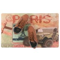 ราคา U-RO DECOR พรมอเนกประสงค์ รุ่น PARIS CAR (ปารีส คาร์) ขนาด 44x73.5 cm. พรม ผิวสัมผัสทำด้วยโพลีเอสเตอร์ 100% พรมปูพื้นรถยนต์ พรมดักฝุ่น พรมเช็ดเท้า พรมปูพื้น (104295103)