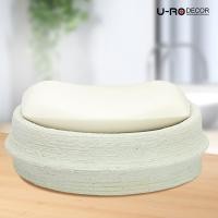 ราคา U-RO DECOR รุ่น GERBERA ที่วางสบู่ก้อน (เยอบีร่า) สีขาว อุปกรณ์ห้องน้ำ จานวางสบู่ ขวดใส่สบู่เหลว แปรงขัดห้องน้ำ Bath acc (205629608)