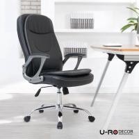 ราคา U-RO DECOR เก้าอี้ทำงานปรับโยกเอนได้ รุ่น AHEAD (อะเฮด) สีดำ ขนาดW66 x D81 x H107-117 CM.รองรับน้ำหนักได้ 150 กก. (1199347640)
