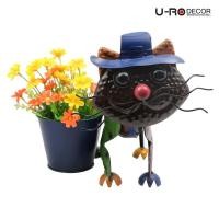ราคา U-RO DECOR กระถางดอกไม้ รุ่น CAT กระถาง ตกแต่งบ้าน กระถางมินิมอล กระถางต้นไม้ กระถางแต่งบ้าน กระถางราคาถูก (104262050)