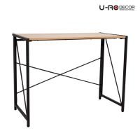 ราคา U-RO DECOR โต๊ะพับอเนกประสงค์ รุ่น BRAVE (เบรฟ) สีโอ๊ค Folding Table (24171125067)