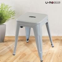 ราคา U-RO DECOR รุ่น ZANIA-S เก้าอี้สตูลเหล็ก สีเทา (627794365)