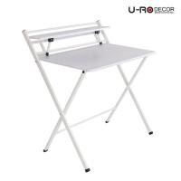 ราคา U-RO DECOR โต๊ะทำงานพับได้ รุ่น SYDNEY (ซิดนีย์) มี 2 สี หน้าโต๊ะทำจากแผ่นไม้ MDF มีความหนา 15 มิลลิเมตร (7549192493)