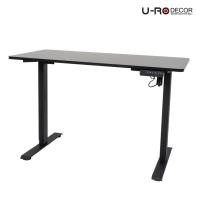 ราคา U-RO DECOR โต๊ะปรับระดับไฟฟ้า รุ่น NIKKO (นิกโก้) ระบบไฟฟ้า มีแผงควบคุม หน้าโต๊ะเป็นไม้ปาร์ติเกิ้ลบอร์ดปิดผิวด้วยเมลามีน (27711649208)