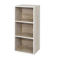 ราคา U-RO DECOR รุ่น I-BOX (ไอ-บ๊อกซ์) ชั้นวางของอเนกประสงค์ 3 ชั้น (สีไวท์โอ๊ค/ขอบสีขาว) ขนาด กว้าง 42 ลึก 29 สูง 87 ซม. (324142605)