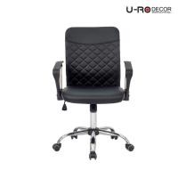 ราคา U-RO DECOR เก้าอี้สํานักงาน รุ่น HELEN (เฮเลน) สีดำ ปรับระดับความสูง-ต่ำด้วยโช๊คแก๊ส รองรับน้ำหนัก 120 กก. (42230840086)