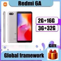 ราคา Xiaomi Redmi 6A Smartphone 3GB 32GB Google Play Cellphone Helio A22 Processor with Global Framework 3000mAh Face (1005002342708130)