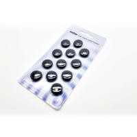 ราคา ฟองน้ำหูฟังเอียบัด Hiegi สำหรับหูฟัง Earbud ทุกรุ่น 1แพค 6คู่ [เจาะรู][ดำ] (2707)