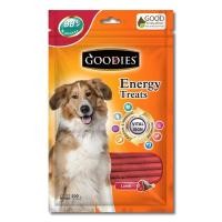 ราคา Goodies กู้ดดี้ เอ็นเนอร์จี้ทรี๊ต ขนมขัดฟันสุนัข เสริมสร้างความฉลาด แท่งป๊อกกี้ กลิ่นแกะ 500 กรัม (แพค 6 ชิ้น) (1380843688)