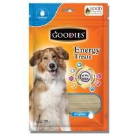 ราคา Goodies กู้ดดี้ เอ็นเนอร์จี้ทรี๊ต ขนมขัดฟันสุนัข เสริมสร้างความฉลาด แท่งเหลี่ยม กลิ่นนม 500 กรัม (แพค 6 ชิ้น) (1380843755)