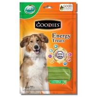 ราคา Goodies กู้ดดี้ เอ็นเนอร์จี้ทรี๊ต ขนมขัดฟันสุนัข เสริมสร้างความฉลาด แท่งเหลี่ยม กลิ่นคลอโรฟิลล์ 500 กรัม (แพค 6 ชิ้น) (1380843780)