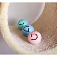 ราคา Dogness Cat Rolling Ball ลูกบอลพลาสติกพร้อมกระดิ่งคละสี สำหรับแมวเล่น 1 กล่องมี 3 ลูก (11295317270)