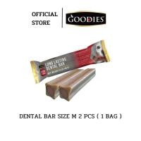 ราคา Goodies กู้ดดี้ เดนทอลบาร์ ขนมขัดฟัน ลดกลิ่นปาก ขจัดหินปูน ฟันขาว รสเบคอน size M มี 2 ชิ้น/ซอง ( แพ็ค 1 ซอง ) (2221508924)