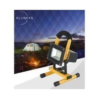 ราคา ALUMIXS โคมไฟสปอร์ตไลท์ เอลอีดี ฟลัดไลท์ สีเหลือง แบบพกพา ขนาด 10 วัตต์ (129634493)