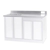 ราคา ตู้ครัวเปิด 4 บาน พร้อมอ่างซิงค์หลุมเดี่ยว THE KITCHEN รุ่น KC2-AC1 30 ขนาด 130.5 x 61.5 x 83.5 ซม. (60286206)