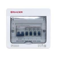 ราคา ตู้คอนซูมเมอร์ยูนิตสำเร็จรูป 4 ช่อง RACER รุ่น PROTECT กำลัง 63 แอมป์ สีขาว (60380962)