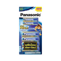 ราคา ถ่านอัลคาไลน์ PANASONIC รุ่น EVOLTA K-KJE6TA ขนาด AA (4 ก้อน) + AAA (2 ก้อน) สีฟ้า (60329258)