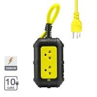 ราคา บล็อกยางพร้อมสายไฟ 2 ช่อง VOX รุ่น F5ST3-TOOL-0102 ขนาด 10 เมตร สีดำ - เหลือง (60351380)