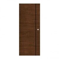 ราคา ประตู VINYLภายใน MASTERWOOD รุ่น HN001 ขนาด 80 x 200 ซม. สีดาร์กมอคค่า (เจาะลูกบิด) (60322006)