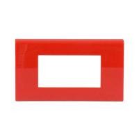 ราคา ฝาพลาสติก 3 ช่อง Wide PANASONIC รุ่น WEG6803RK สีแดง (60035672)