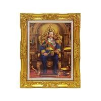 ราคา พระบรมฉายาลักษณ์ ร.5 กรอบลายหลุยส์ SRATHTHATHAM ขนาด 10 x 15 นิ้ว สีทอง (60348486)