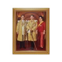 ราคา พระบรมฉายาลักษณ์ ร.9 ร.10 พระพันปี กรอบลายลูกแก้ว SRATHTHATHAM รุ่น Plexiglass ขนาด 10 x 15 นิ้ว (60348499)