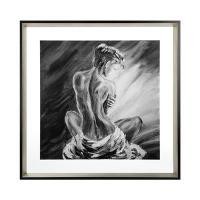 ราคา ภาพแขวนผนัง Urban Lady KASSA HOME รุ่น CRC299126A ขนาด 61.6 x 3.5 x 61.6 ซม. สีทอง (60328464)