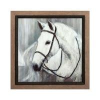 ราคา ภาพแขวนผนัง Urban White Horse KASSA HOME รุ่น TWD_3811_588AT_2 ขนาด 69.6 x 2.8 x 69.6 ซม สีน้ำตาล (60328435)