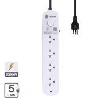 ราคา Toshino รางปลั๊กไฟ 4 ช่อง ยาว 5 เมตร รุ่น CL-45