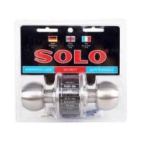 ราคา ลูกบิดห้องทั่วไปหัวกลมจานใหญ่สเตนเลส SOLO รุ่น 94D 86SS ขนาด 75 มม. สีสเตนเลสด้าน (60007575)