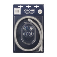 ราคา สายฝักบัว GROHE รุ่น 28151001 ยาว 150 ซม. สีเทา (60309312)
