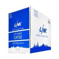 ราคา สายแลน ลิ้งค์ UTP Cable LINK CAT5 model US-9015 (Box 305 m)