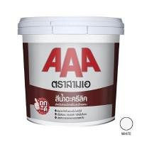 ราคา สีทาภายใน - ทาฝ้า ด้าน JBP รุ่น AAA Antibacterial ขนาด 9 ลิตร สีขาว (60325034)